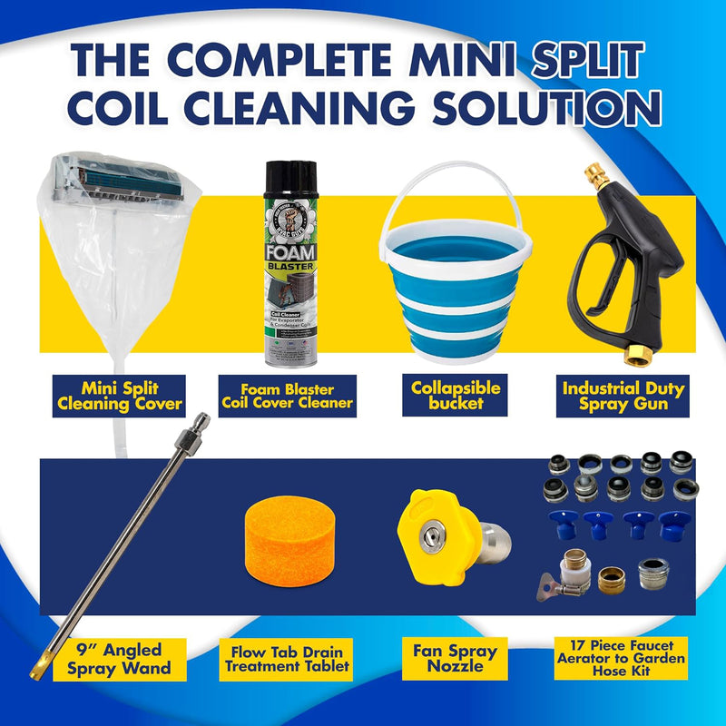 HVAC Guys Complete Mini Split Cleaning Kit